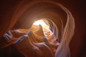 Summery Prints: The Upper Antelope Canyon on a sunny summer day