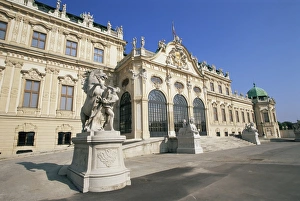 Belvedere Prints: Upper Belvedere, Vienna, Austria, Europe