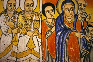 Gondar Prints: Ura Kedane Meheriet church, Zege peninsula, Lake Tana, Gondar region, Ethiopia, Africa
