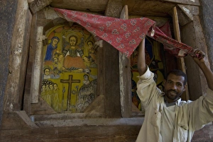 Guides Prints: Ura Kidane Meret monastery, Tana Lake, Ethiopia, Africa