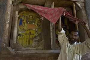 Images Dated 4th January 2008: Ura Kidane Meret monastery, Tana Lake, Ethiopia, Africa