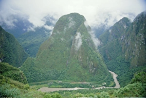 Haze Prints: Urubamba Valley and Machu Picchu Station