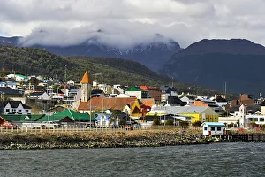 Docked Prints: Ushuaia, Tierra del Fuego, Patagonia, Argentina, South America