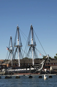 Boston Prints: USS Constitution (Old Ironsides), Charlestown Navy Yard, Boston, Massachusetts
