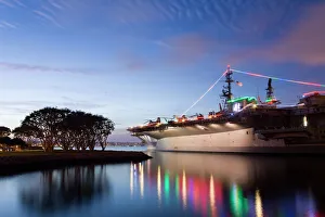 San Diego Prints: USS Midway Aircraft Carrier Museum, San Diego, California, United States of America