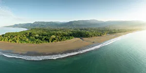 Puntarenas Province Prints: Uvita Beach, Marino Ballena National Park, Costa Rica, Central America