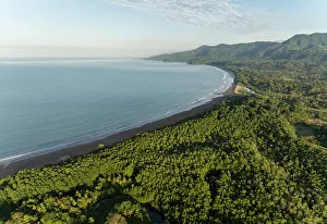Puntarenas Province Prints: Uvita Beach, Marino Ballena National Park, Costa Rica, Central America