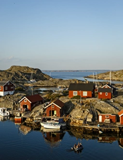 Cottages Prints: Vaderoarna (The Weather Islands) archipelago