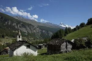 Images Dated 29th August 2011: Val d Herens, Valais, Switzerland, Europe