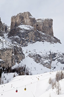 Weekend Activities Prints: Val di Gardena, Trentino-Alto Adige, Dolomites, South Tirol (South Tyrol), Italy, Europe