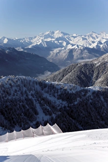 Images Dated 9th January 2009: Val Vigezzo (Vigezzo Valley) with Mount Rosa in the distance, Piedmont Region