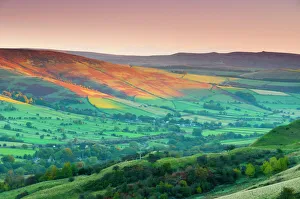 Lush Prints: Vale of Edale, Peak District National Park, Derbyshire, England