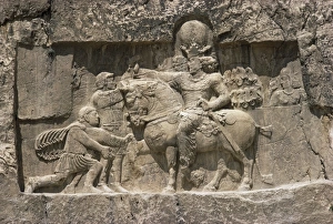 Persia Prints: Valerian before Shahpur