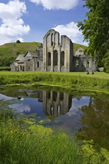Valle Crucis, ruined Cistercian abbey, in Llantysilio, near Llangollen