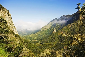 La Gomera Prints: Valle de Hermigua, Parque Nacional de Garajonay, UNESCO World Heritage Site, La Gomera