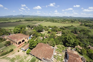 Trinidad Prints: Valle de los Ingenios, old sugar plantation, Trinidad, UNESCO World Heritage Site