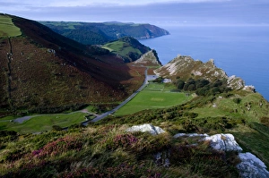 Images Dated 25th September 2009: Valley of Rocks, Lynton, Devon, England, United Kingdom, Europe