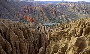 Valleys of Cordillera de Chichas Range, near the town of Tupiza, Bolivia, South America