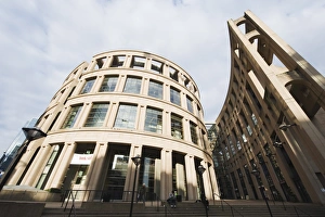 Images Dated 10th April 2009: Vancouver Public Library, designed by Moshe Safdie, Vancouver, British Columbia