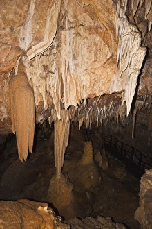 Images Dated 9th March 2005: A variety of speleothems including stalactites, stalagmites, columns, straws