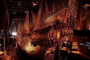 Ship Collection: Vasa, a 17th century warship, Vasa Museum, Stockholm, Sweden, Scandinavia, Europe