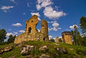 Images Dated 11th August 2006: Vastseliina Castle, Southeastern Estonia, Baltic States, Europe