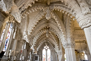 Chapel Prints: Vaulting in Rosslyn Chapel, Roslin, Midlothian, Scotland, United Kingdom, Europe