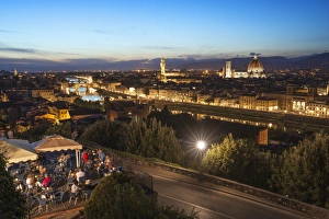 Historic Centre Prints: Vecchio Palace and the Duomo (Cathedral)
