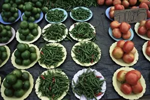 Vegetables in the market
