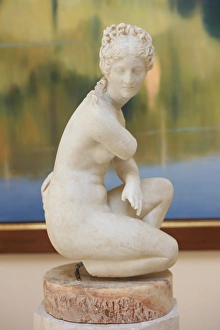 Wealth Prints: Vemere statue in the Museum, Ostia Antica, Rome, Lazio, Italy, Europe