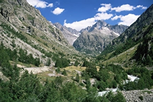Isere Prints: The Veneon Valley, Parc National des Ecrins, near Grenoble, Isere, Rhone Alpes