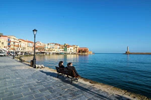 Lifestyle Gallery: Venetian harbour of Chania, Crete, Greek Islands, Greece, Europe