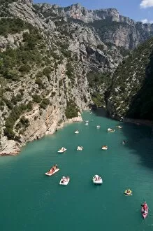 Images Dated 21st August 2008: Verdon River, Gorges du Verdon, Provence, France, Europe