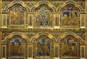 Altar Prints: The Verdun Altar, artwork completed by Nicholas of Verdun in 1811, Klosterneuburg
