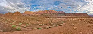 Vermilion Cliffs National Monument where it overlaps Glen Canyon Recreation Area, Arizona