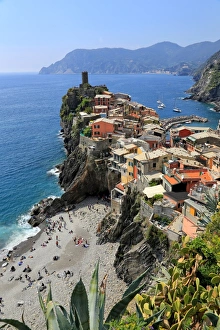 Vernazza, Italian Riviera, Cinque Terre, UNESCO World Heritage Site, Liguria, Italy
