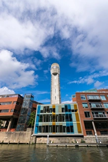 Bristol Prints: The Vertigo Building, formerly The Old Shot Tower, Bristol, England, United Kingdom