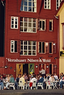Vertshuset Nilsen & Wold pavement cafe