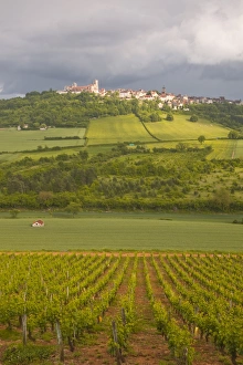 Vezelay Prints: Vezelay, Burgundy, France, Europe