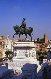Victor Emmanuel Ii Prints: Victor Emmanuel II Monument, Venice Square, Italy