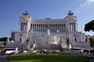 Victor Emmanuel Monument Prints: Victor Emmanuel Monument, Rome, Lazio, Italy, Europe