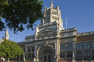 Man Made Landmark Prints: The Victoria and Albert Museum, South Kensington, London, England, United Kingdom, Europe