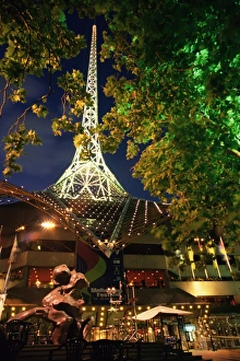 Melbourne Prints: Victoria Arts Centre and spire, Melbourne, Victoria, Australia, Pacific