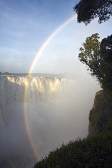 Images Dated 25th April 2008: Victoria Falls, UNESCO World Heritage Site, Zimbabwe, Africa