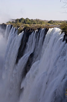 Images Dated 19th July 2007: Victoria Falls, UNESCO World Heritage Site, Zambesi River, Zambia, Africa
