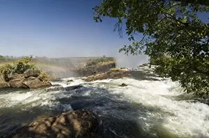 Images Dated 19th July 2007: Victoria Falls, UNESCO World Heritage Site, Zambesi River, Zambia, Africa