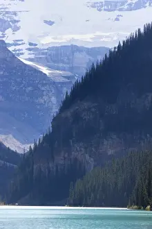 Lake Louise Prints: Victoria Glacier, Lake Louise, Banff National Park, UNESCO World Heritage Site