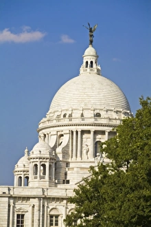 Victoria Memorial, Chowringhee, Kolkata (Calcutta), West Bengal, India, Asia