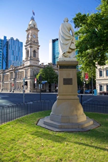 Victoria Square Prints: Victoria Square, Australia, Oceania Post Office, Adelaide, South Australia, Oceania
