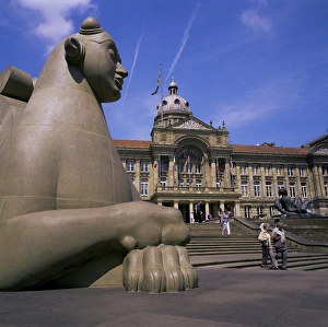 Council House Prints: Victoria Square and Council House, Birmingham, West Midlands, England, United Kingdom